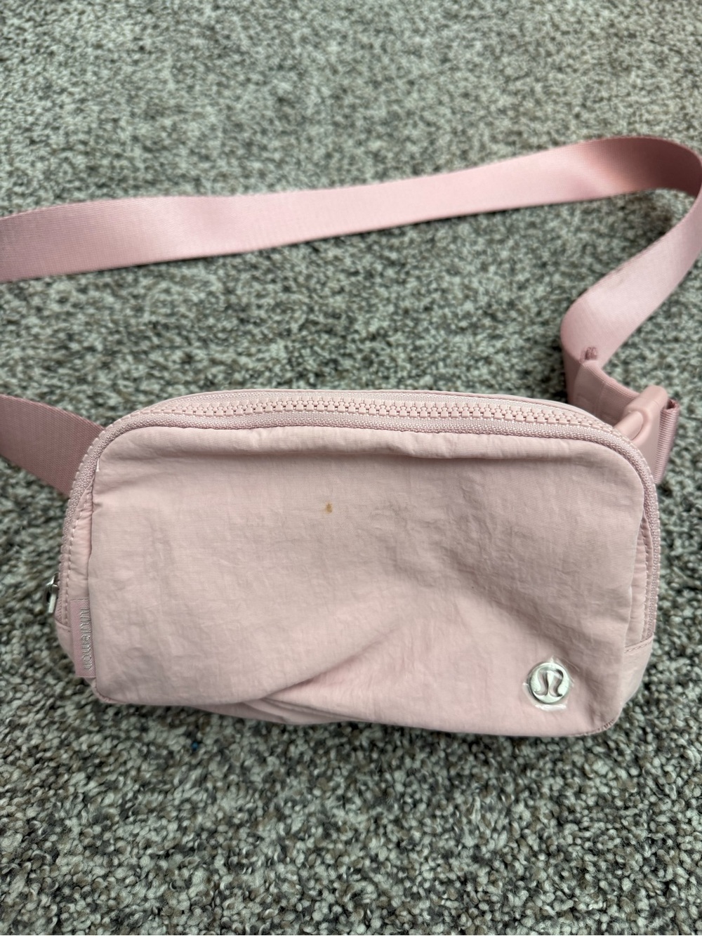 lululemon Blush Pink Crossbody Belt Bag